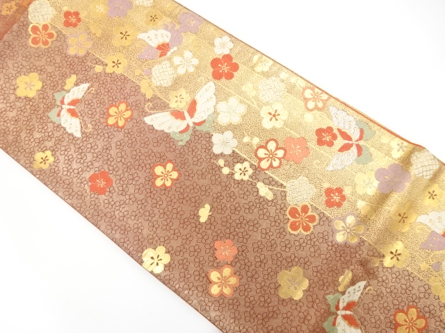 Japanese Kimono / Fukuro Obi Silk